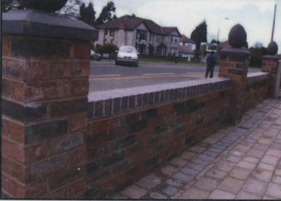 KC Landscaping & Driveways Salisbury Wiltshire wall pillar